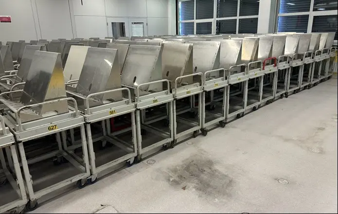 Kuttler cart and L-Rack magazine