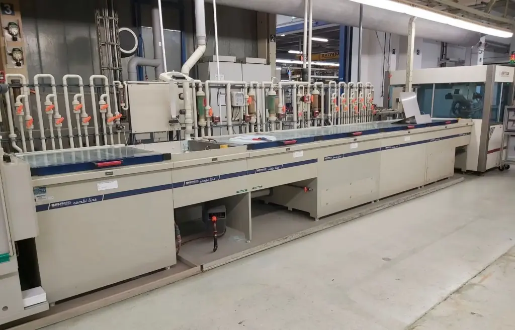 Schmid tin strip line